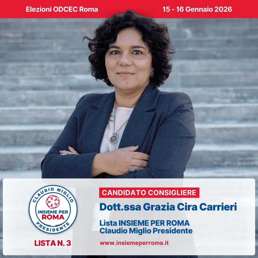Grazia Cira Carrieri - Elezioni ODCEC Roma